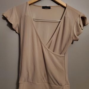 Fairweather Beige/Cream Shirt - Size S